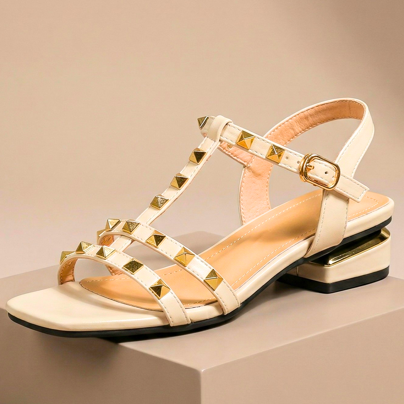 Livia Varese Studded Heels