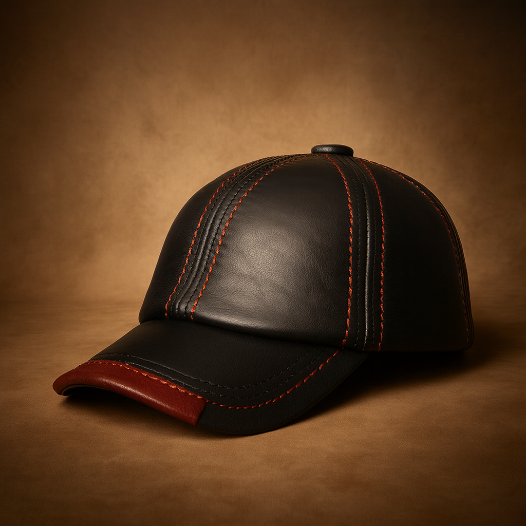 Matteo Leather Hat