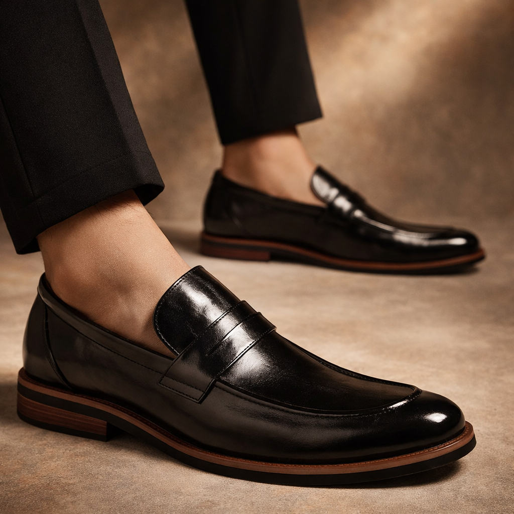 Stratmoor Genuine Leather Loafers