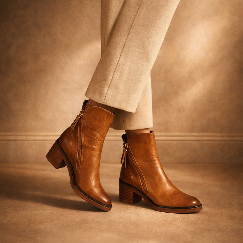 Maribella Block Heel Boot