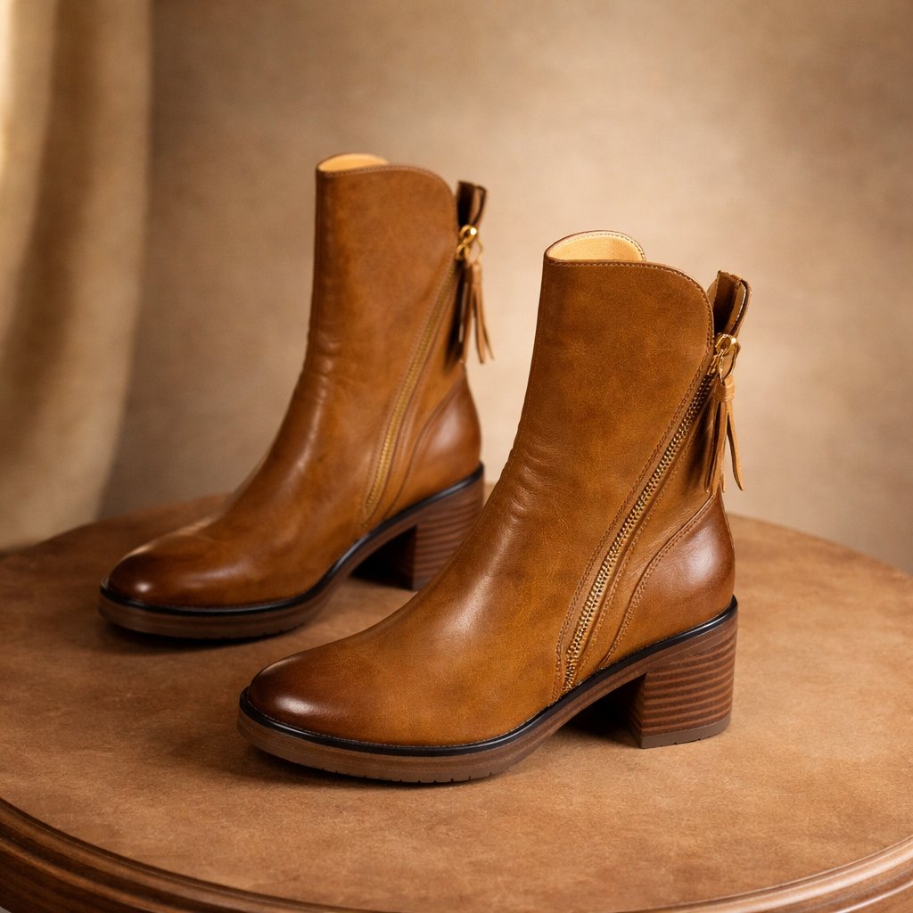 Maribella Block Heel Boot