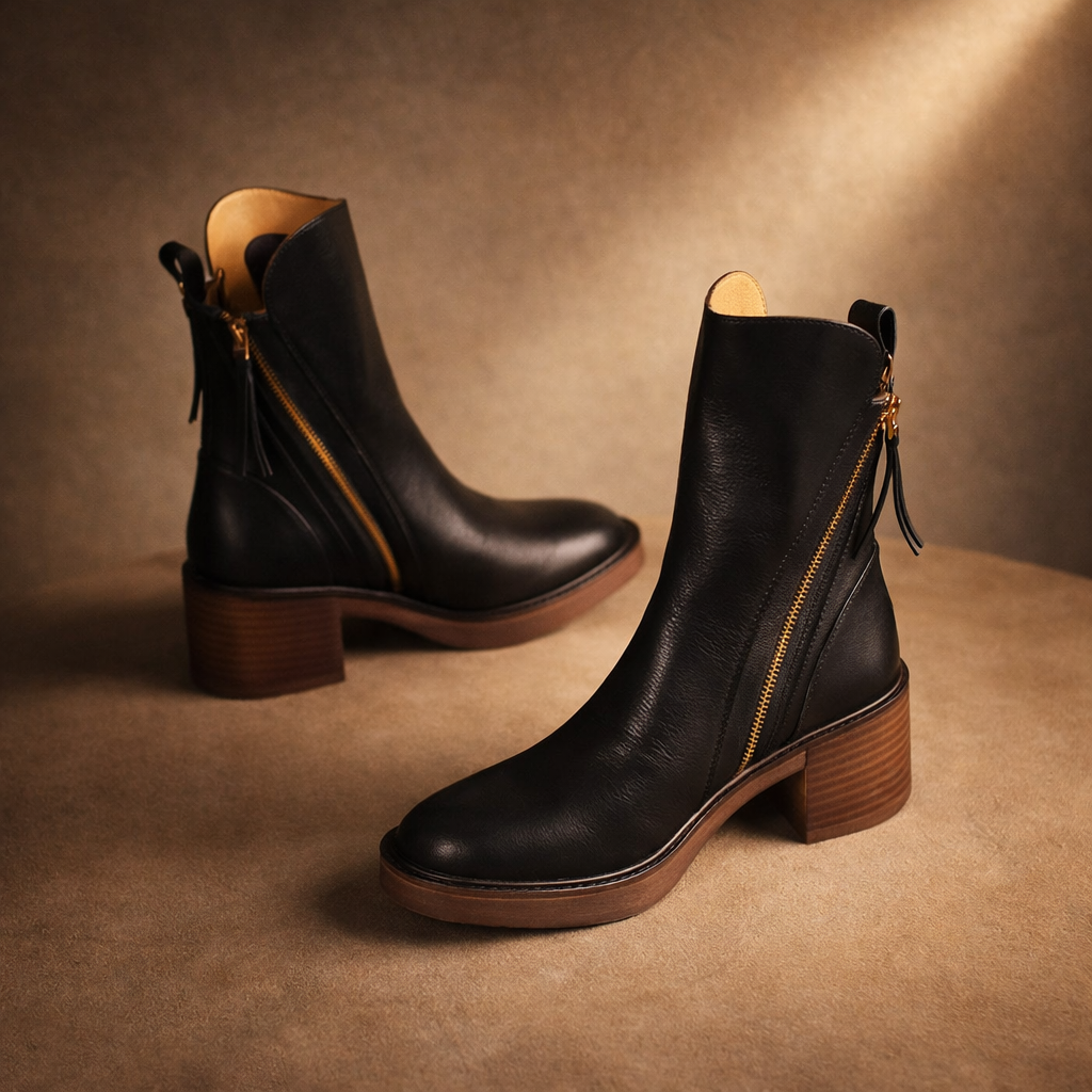 Maribella Block Heel Boot