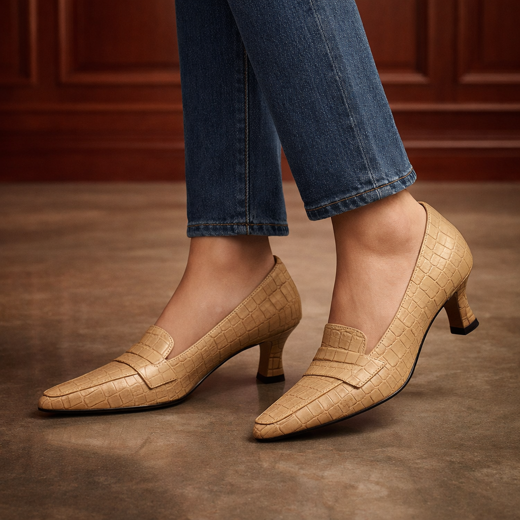 Vittoria Genuine Leather Heels