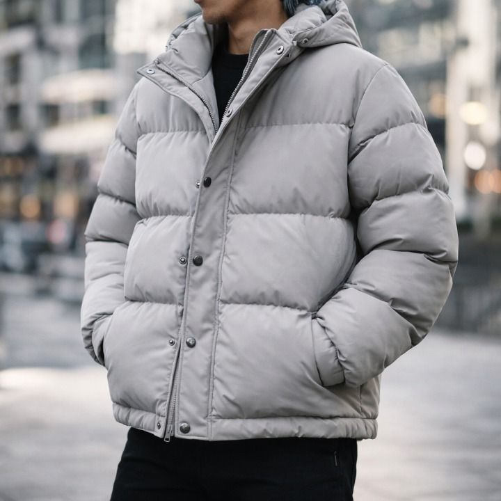 Henley Puffer Jacket
