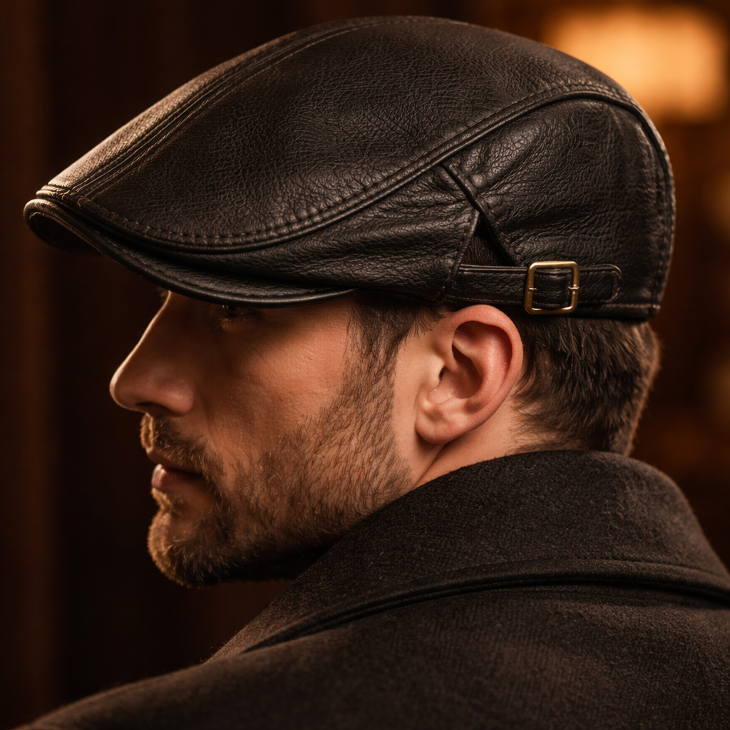 Nico Bellini Genuine Leather Cap