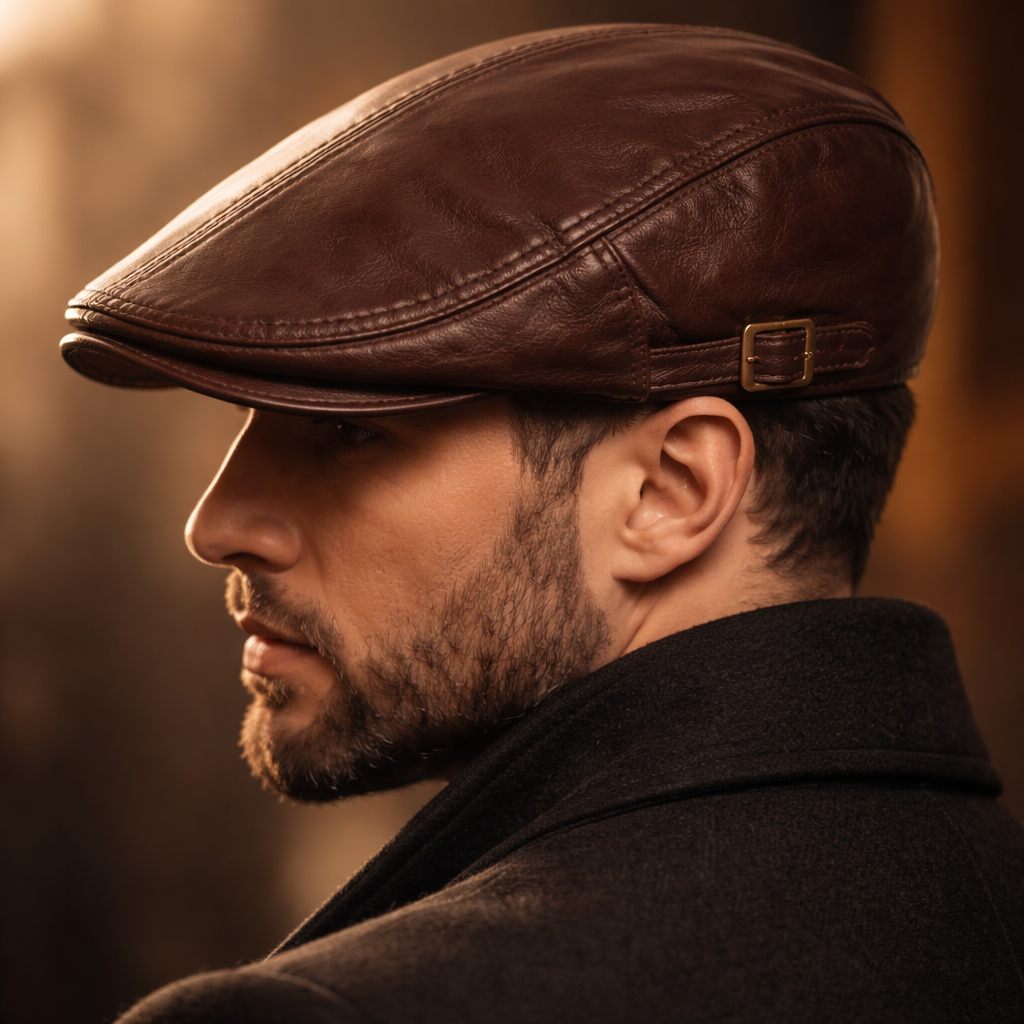 Nico Bellini Genuine Leather Cap