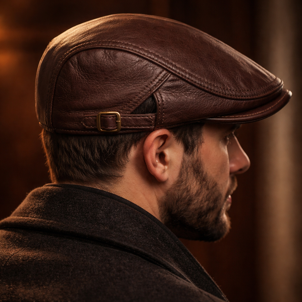 Nico Bellini Genuine Leather Cap