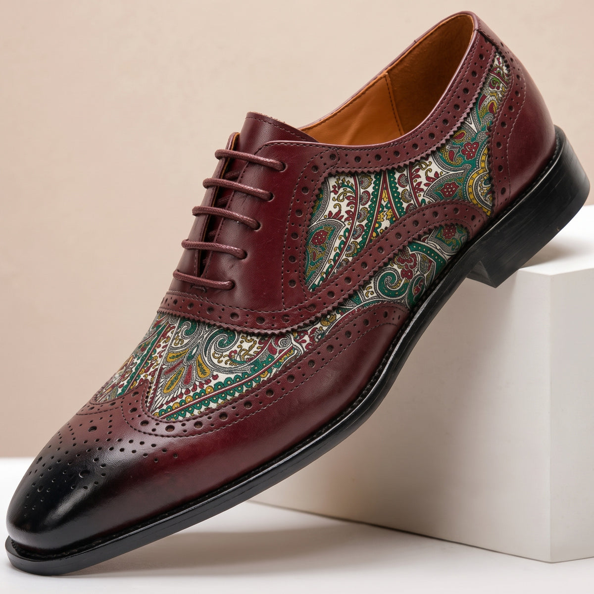 Luciano Genuine Leather Oxfords