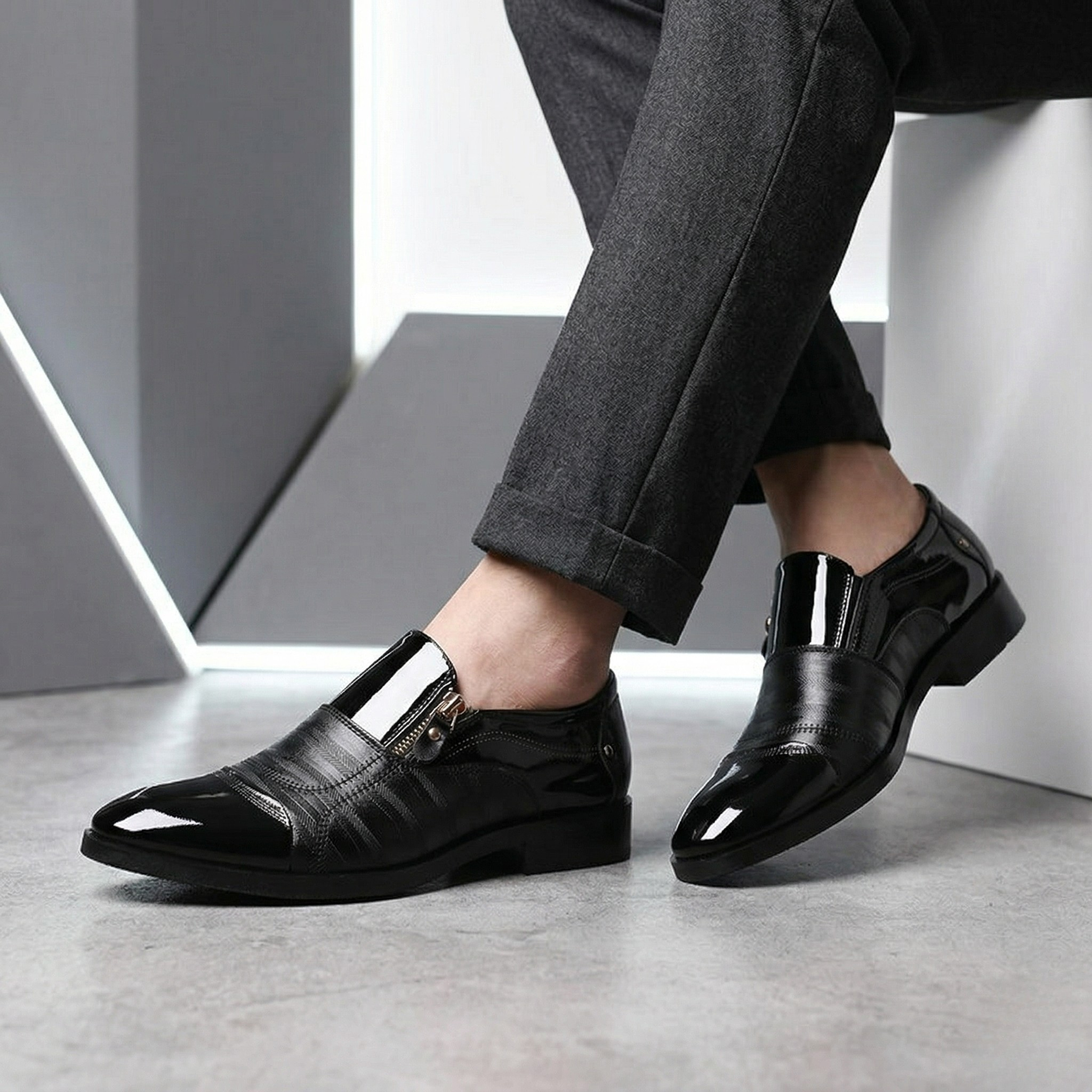Giovanni Verano Leather Dress Shoes