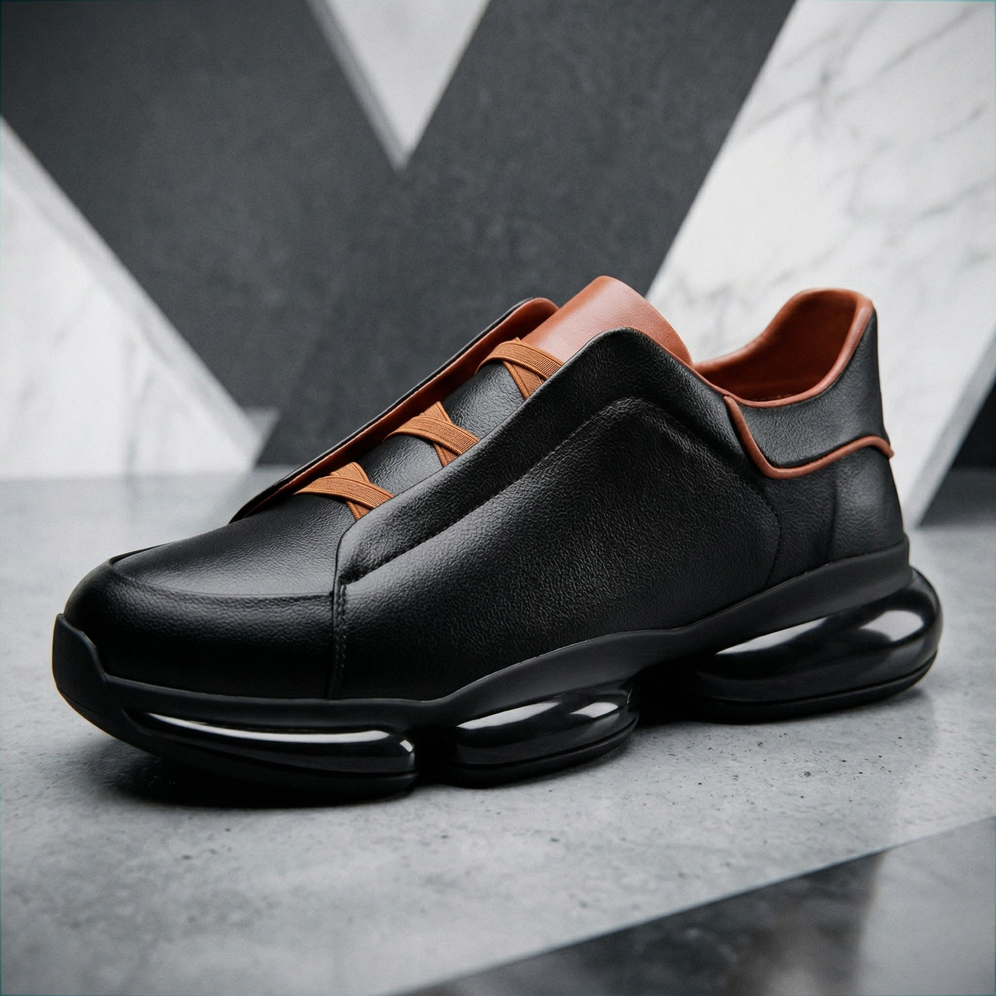 Leo Aero Genuine Leather Sneakers