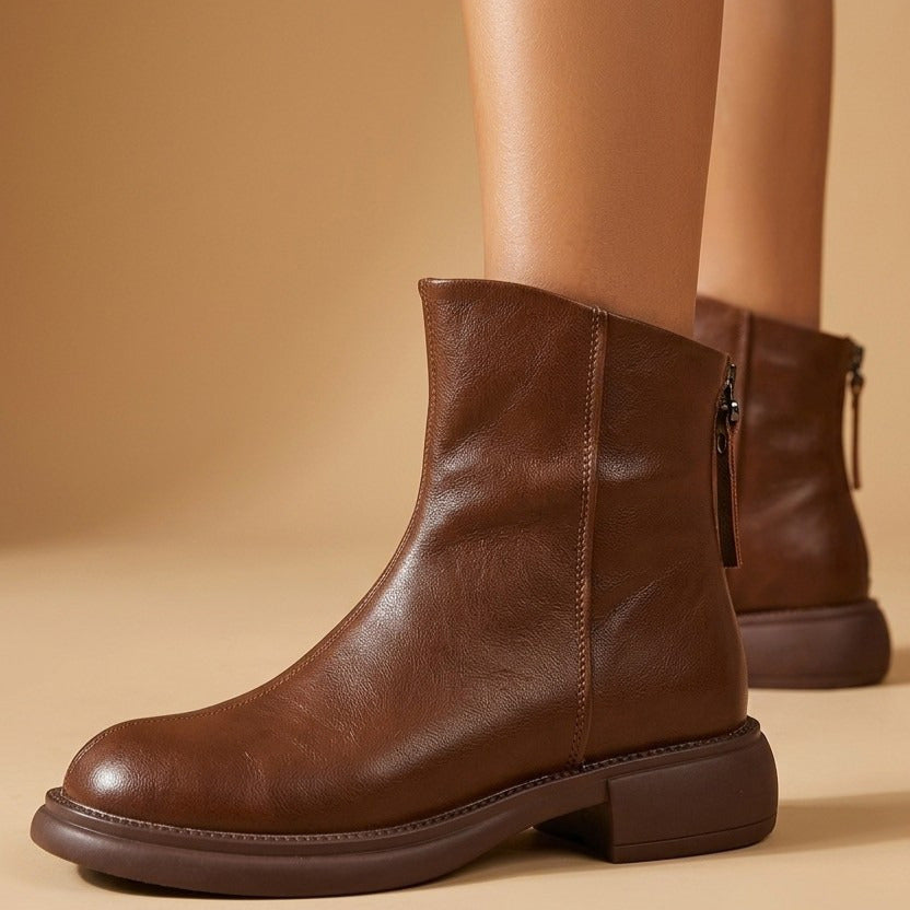 Lennox Leather Ankle Boots