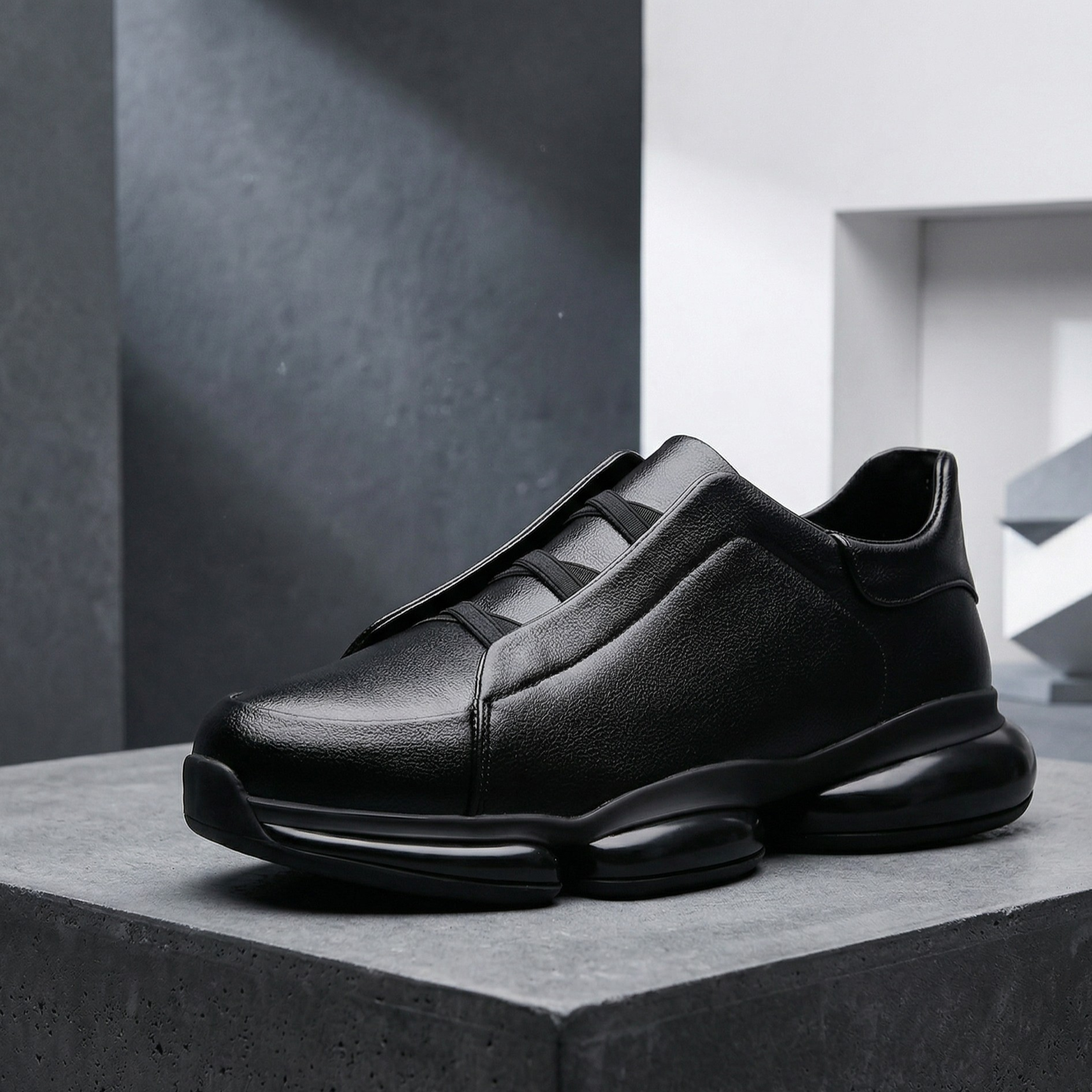Leo Aero Genuine Leather Sneakers