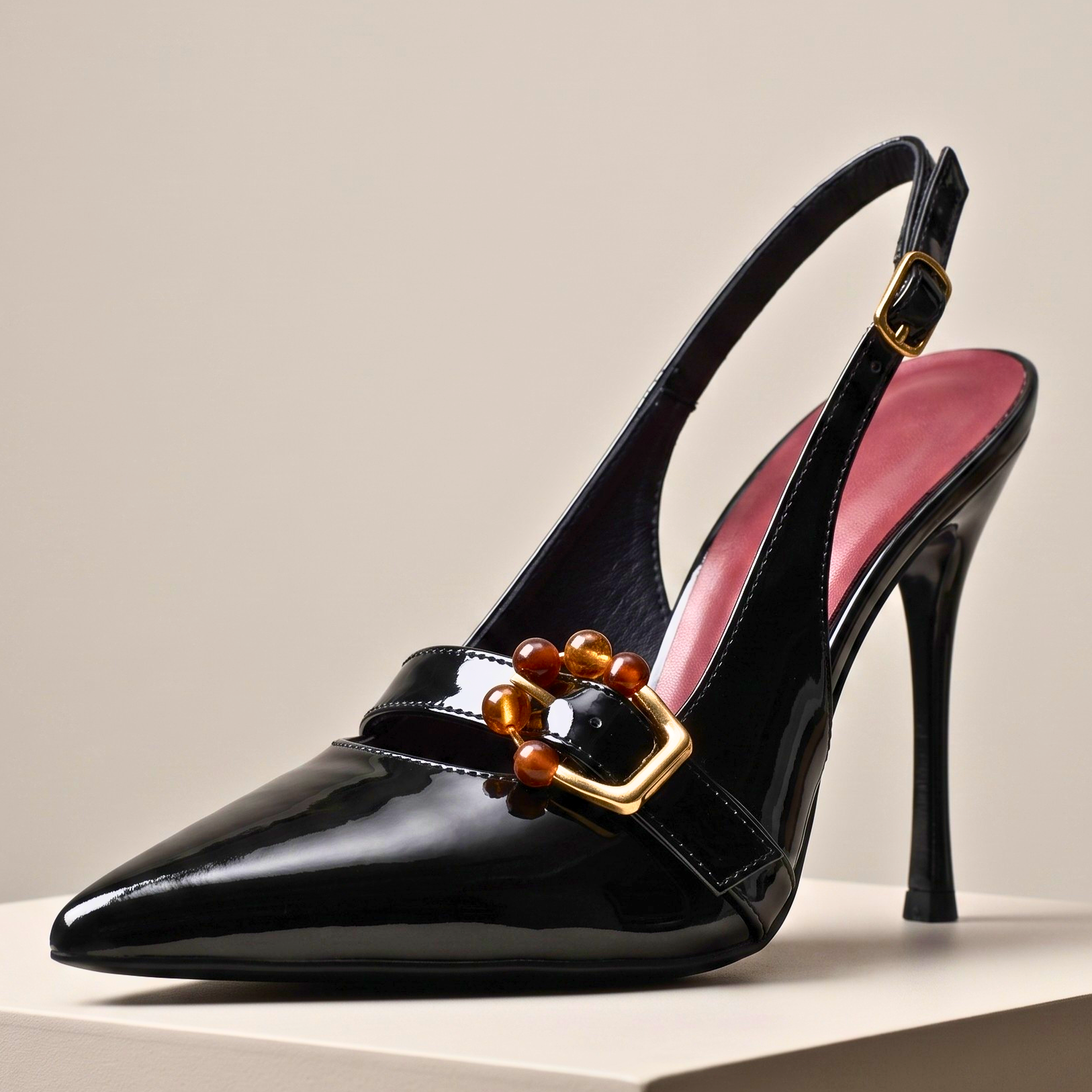 Vivienne Slingback Stiletto Heels