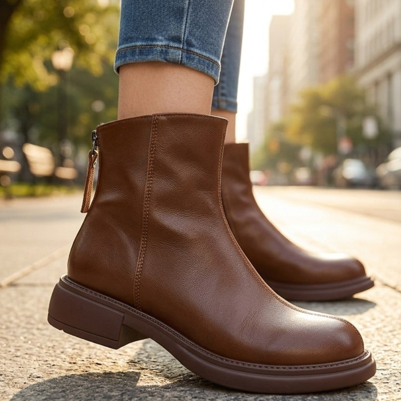 Lennox Leather Ankle Boots