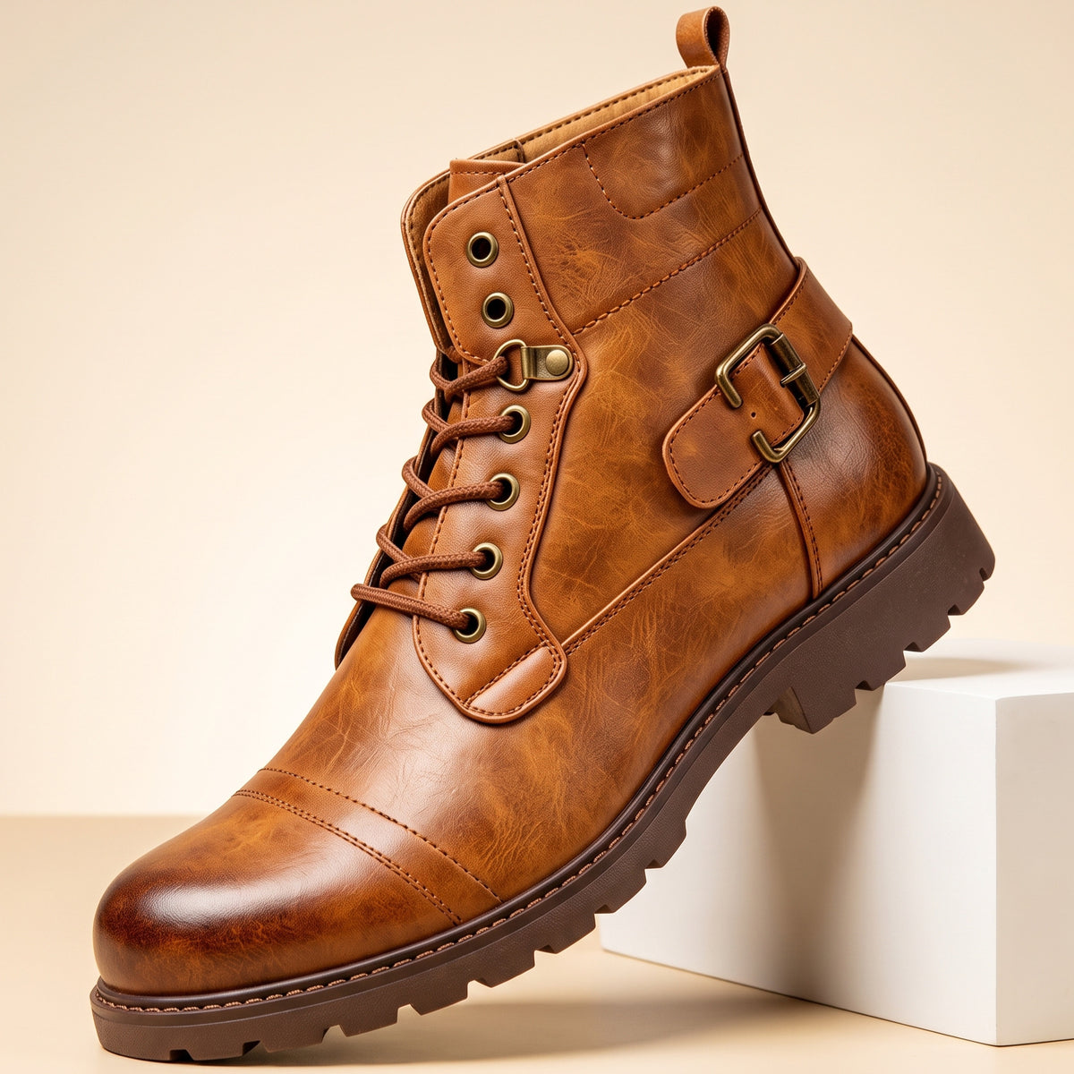 Kaden Heritage Leather Boots
