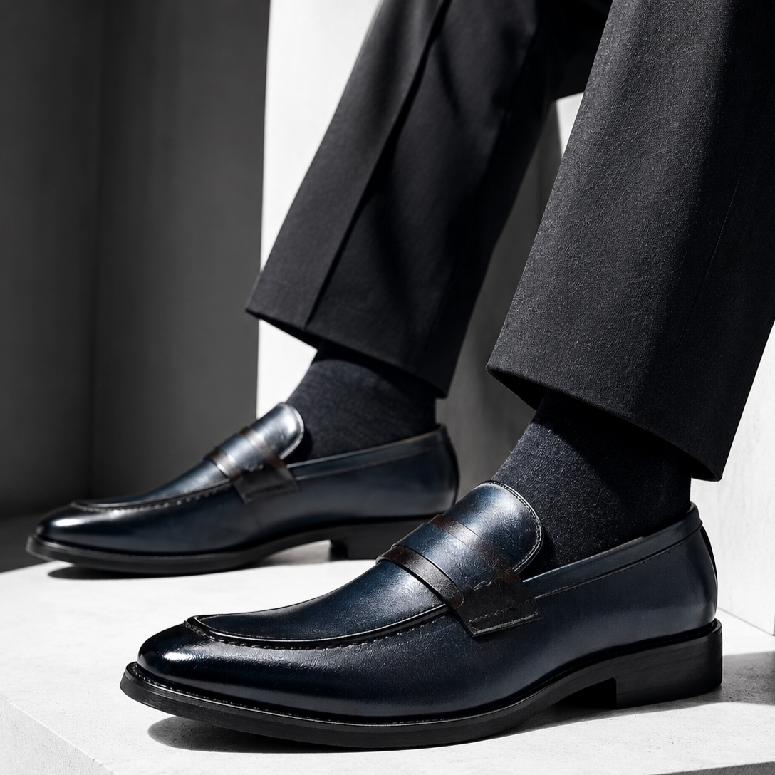Vincenzo Genuine Leather Loafers