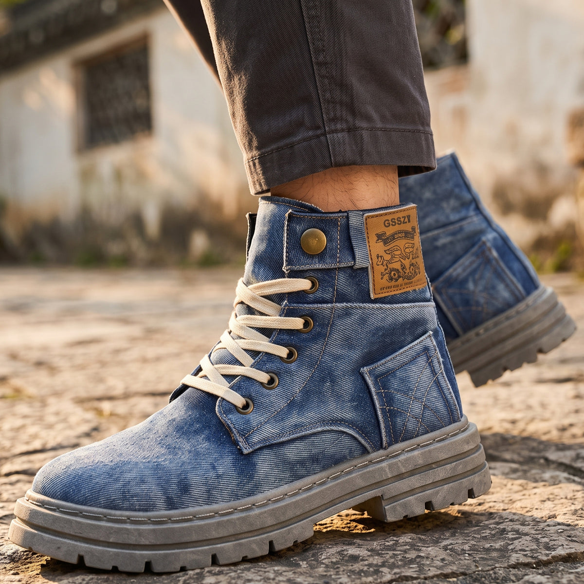 Ryder Denim Boots