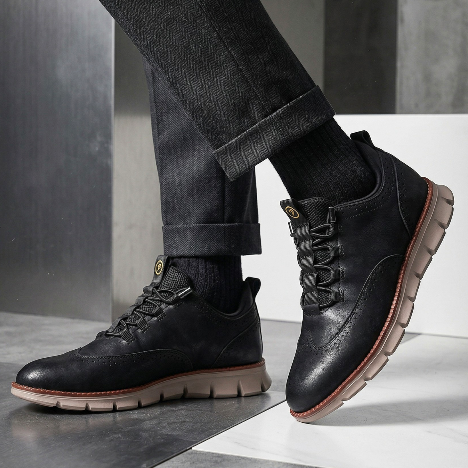 Cavelo Leather Sneakers