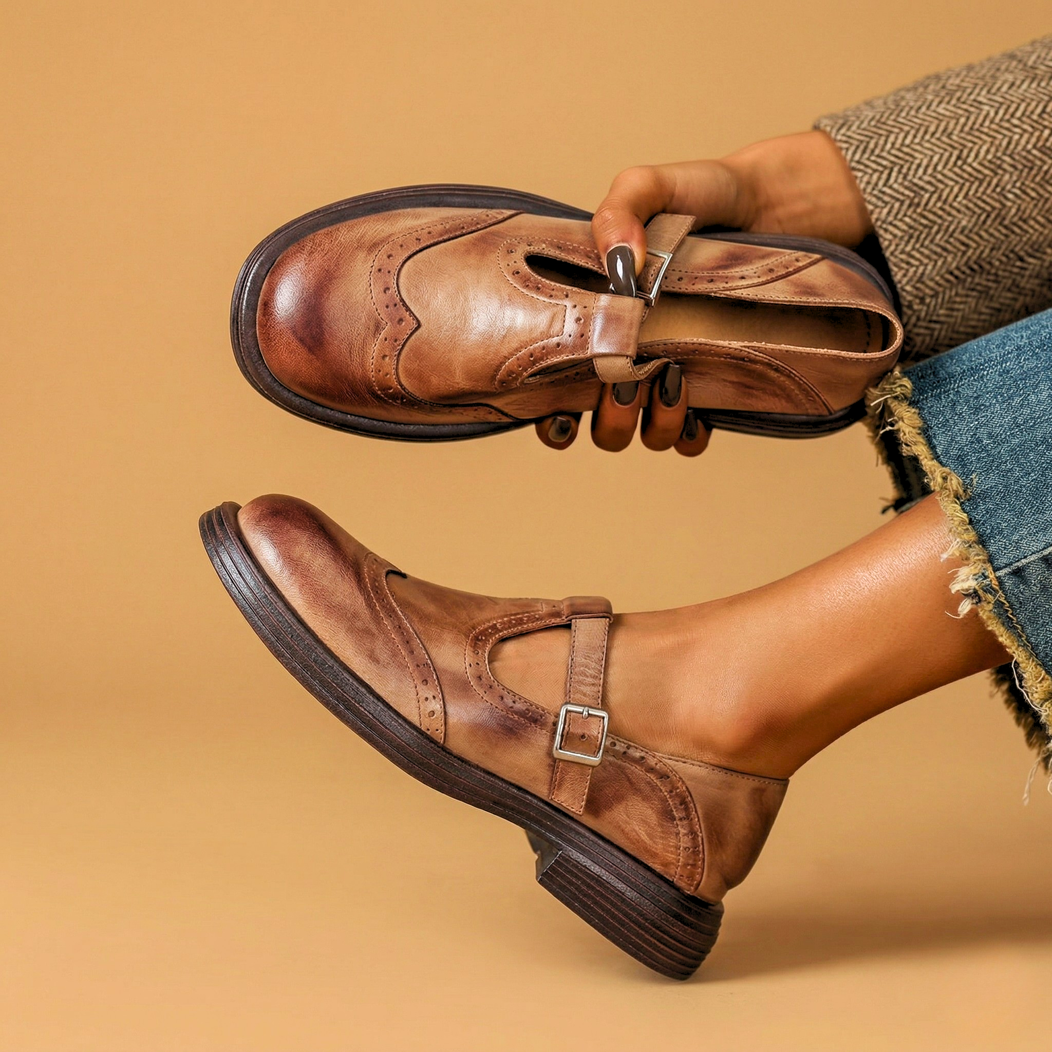 Lainey Genuine Leather Loafers