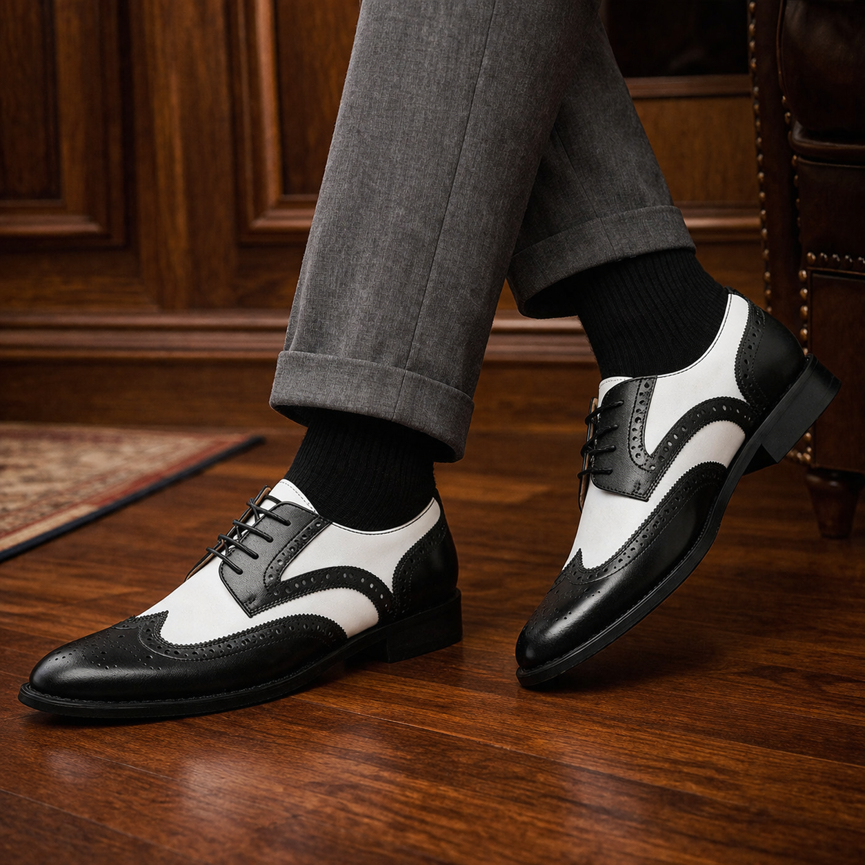 Alessio Moretti Leather Oxfords
