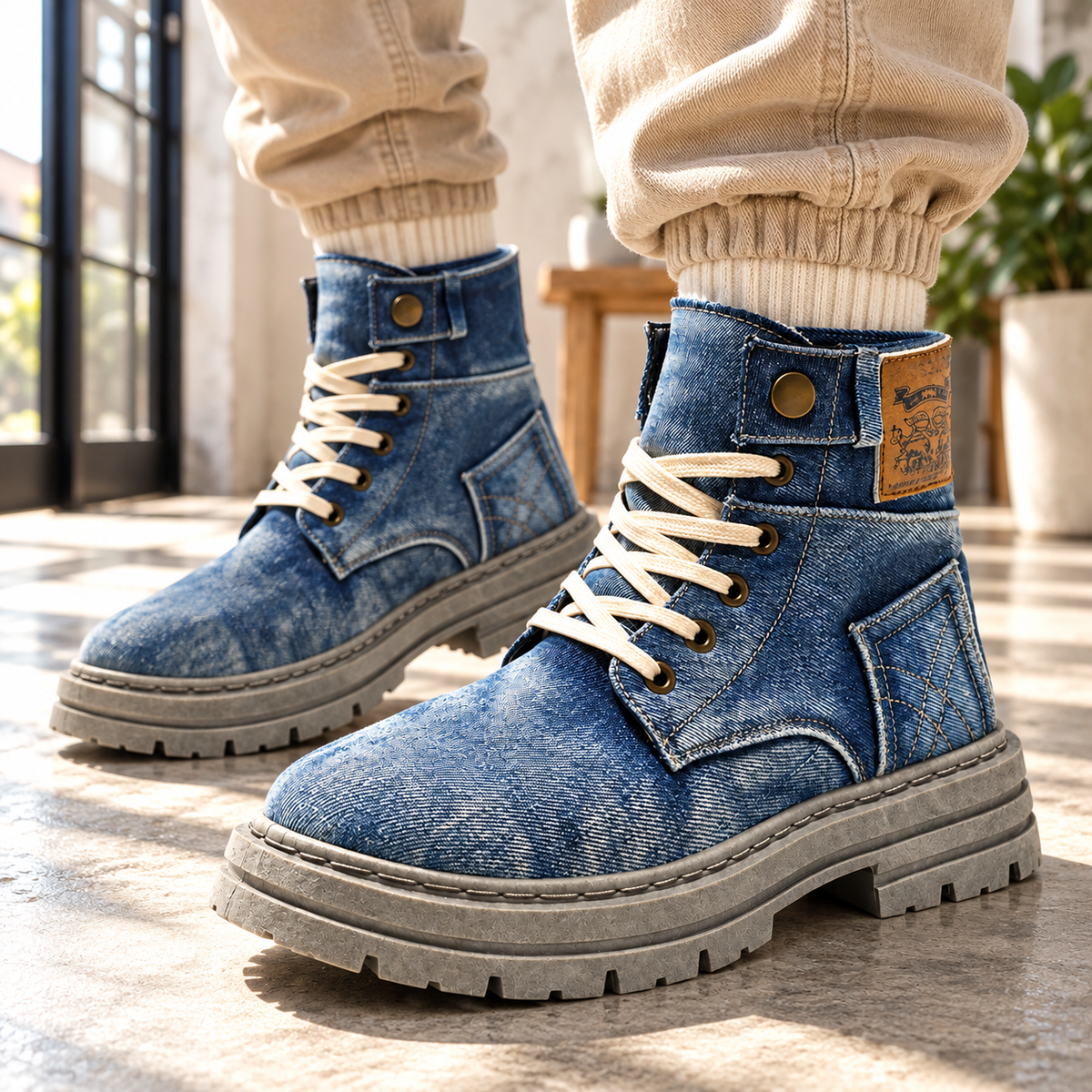 Ryder Denim Boots