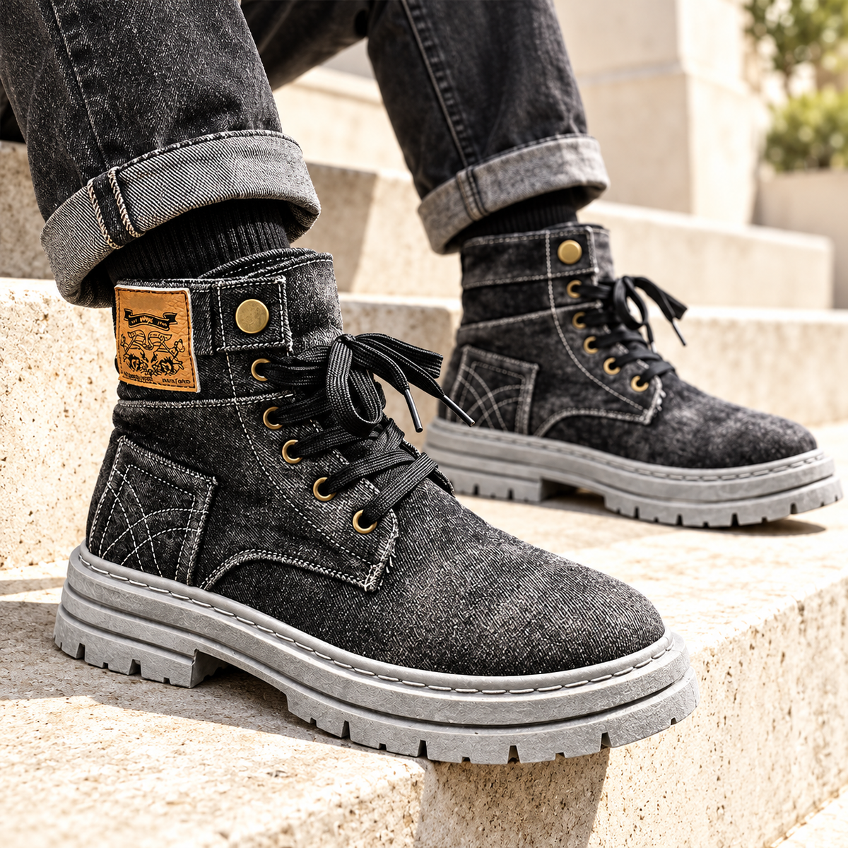 Ryder Denim Boots