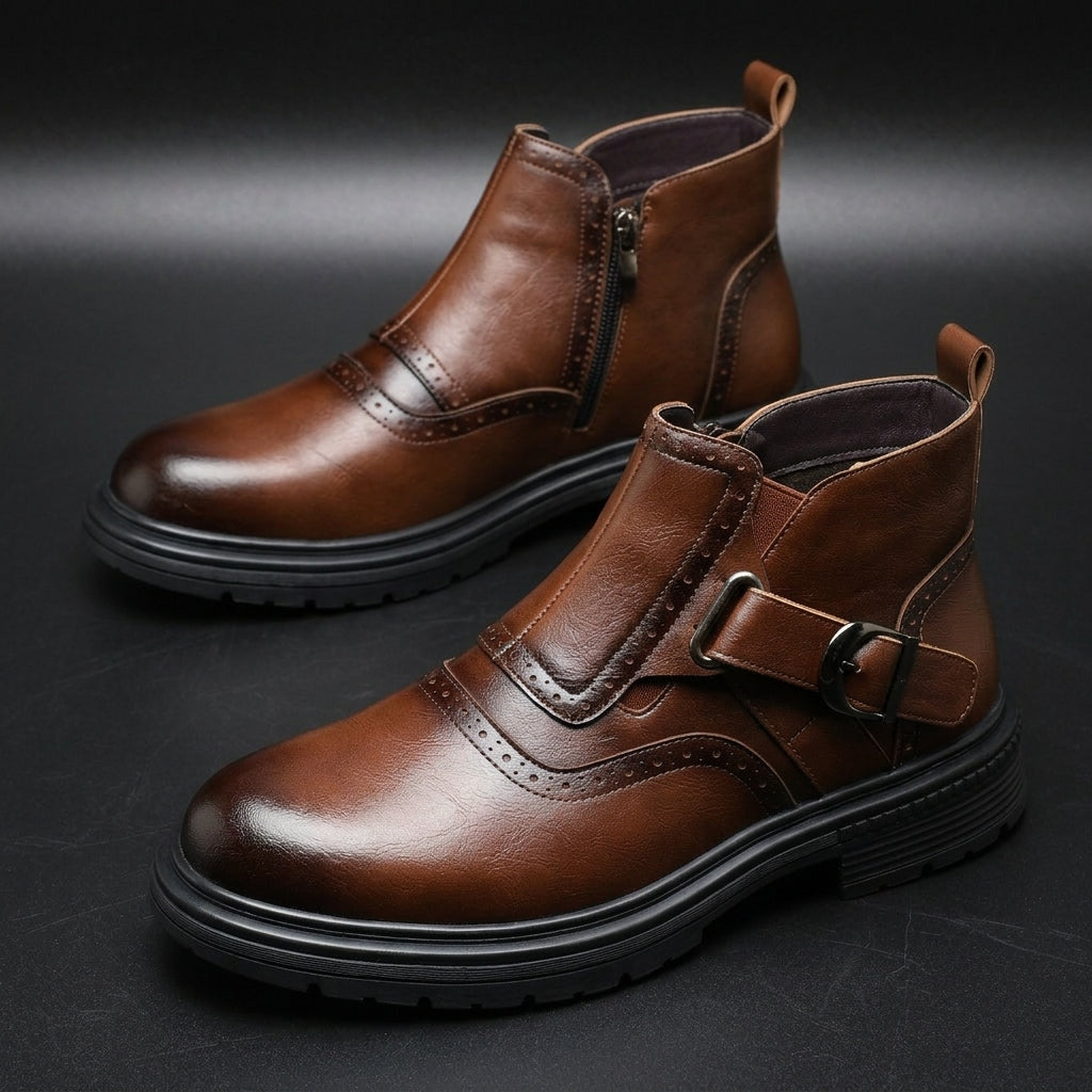 Grayson Leather Boots