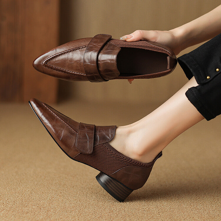 Amira Genuine Leather Mules
