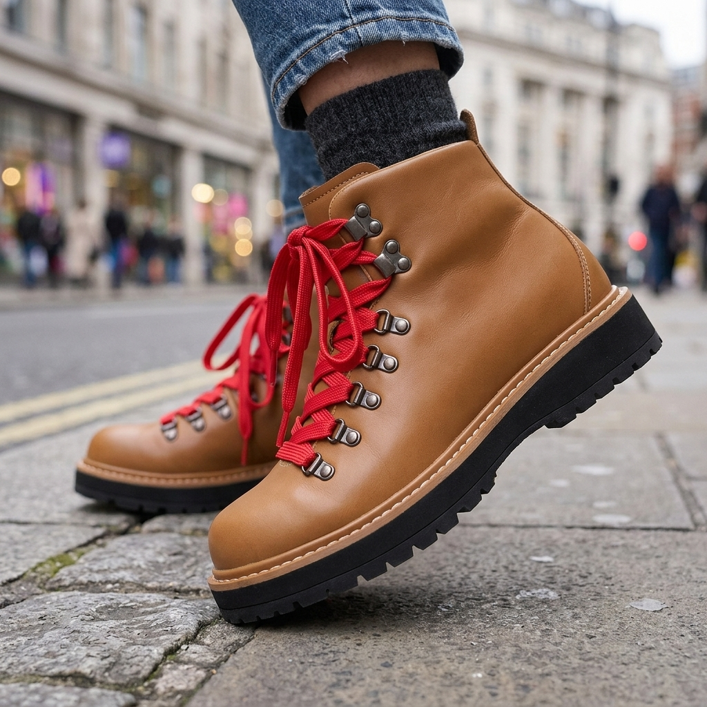Ryder Retro Leather Boots
