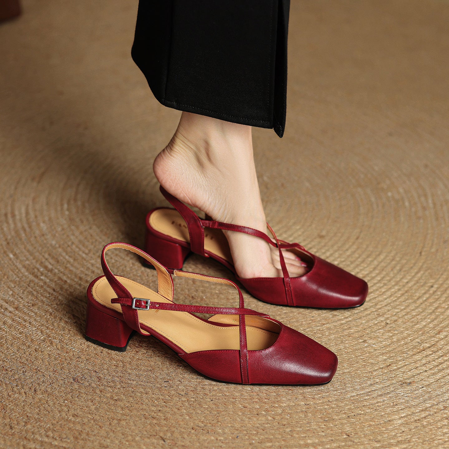 Rosalia Verone Genuine Leather Heels