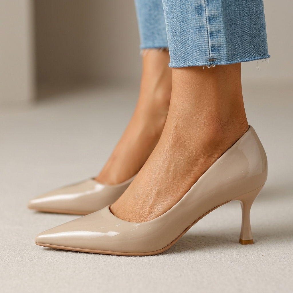 Juliette Leather Heels