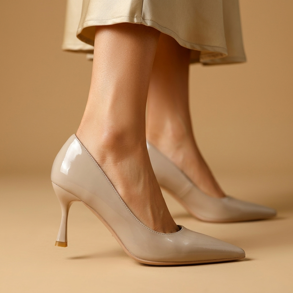 Juliette Leather Heels