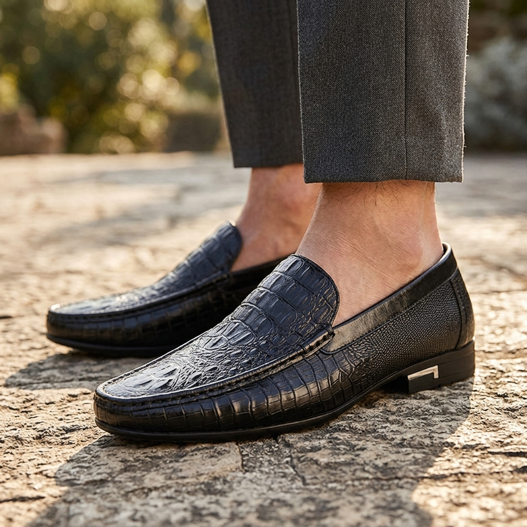 Darson Leather Dress Loafers