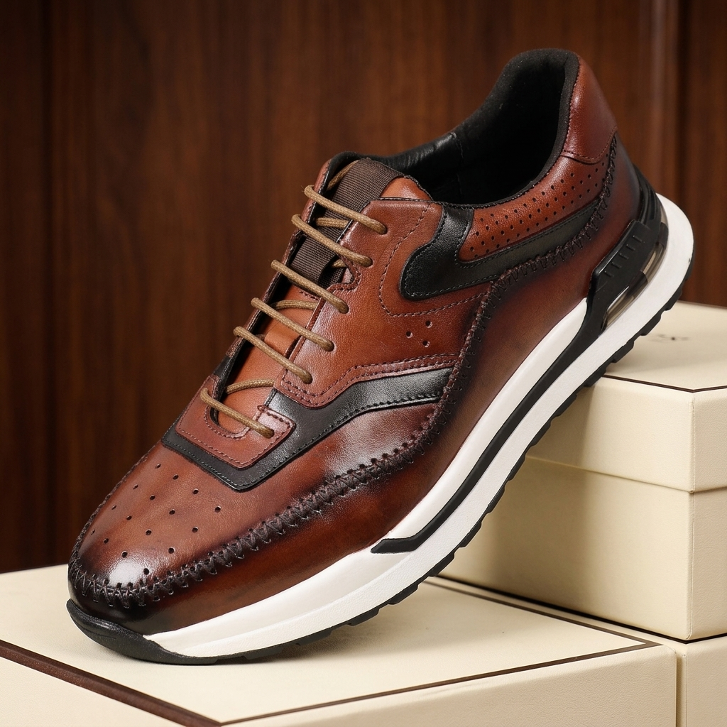 Jenton Leather Sneakers