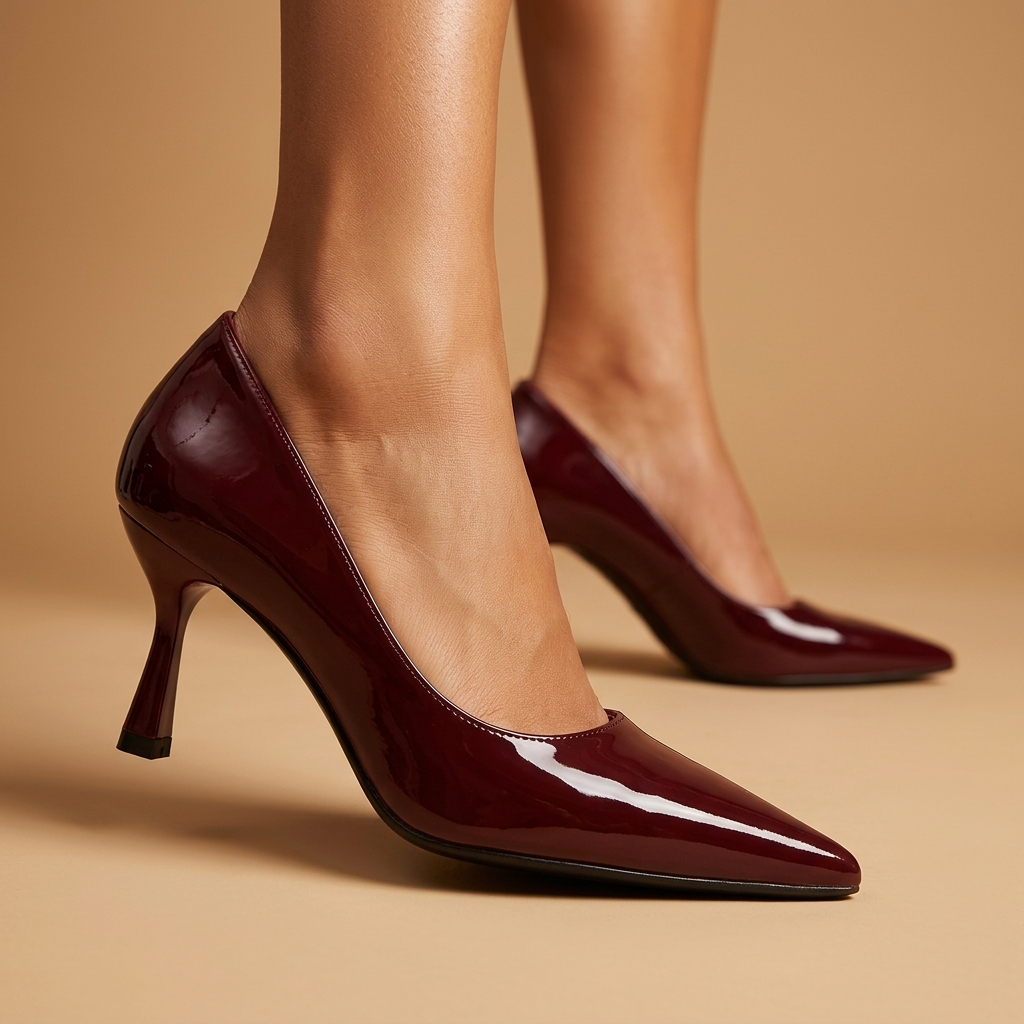 Juliette Leather Heels
