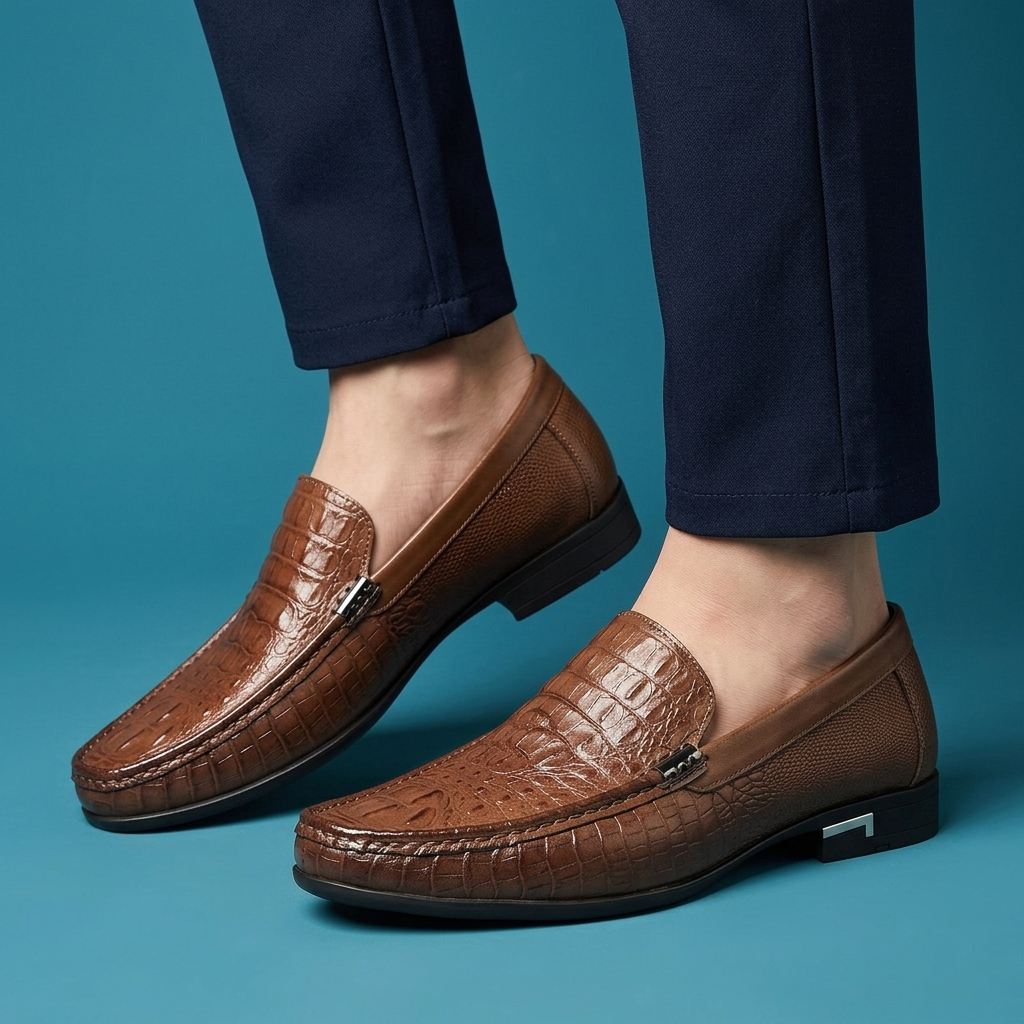 Darson Leather Dress Loafers