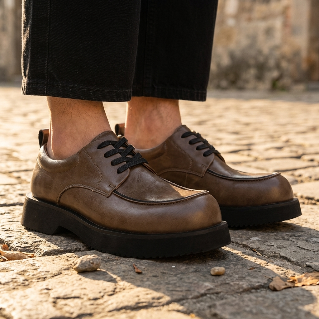 Maddox Leather Derbies
