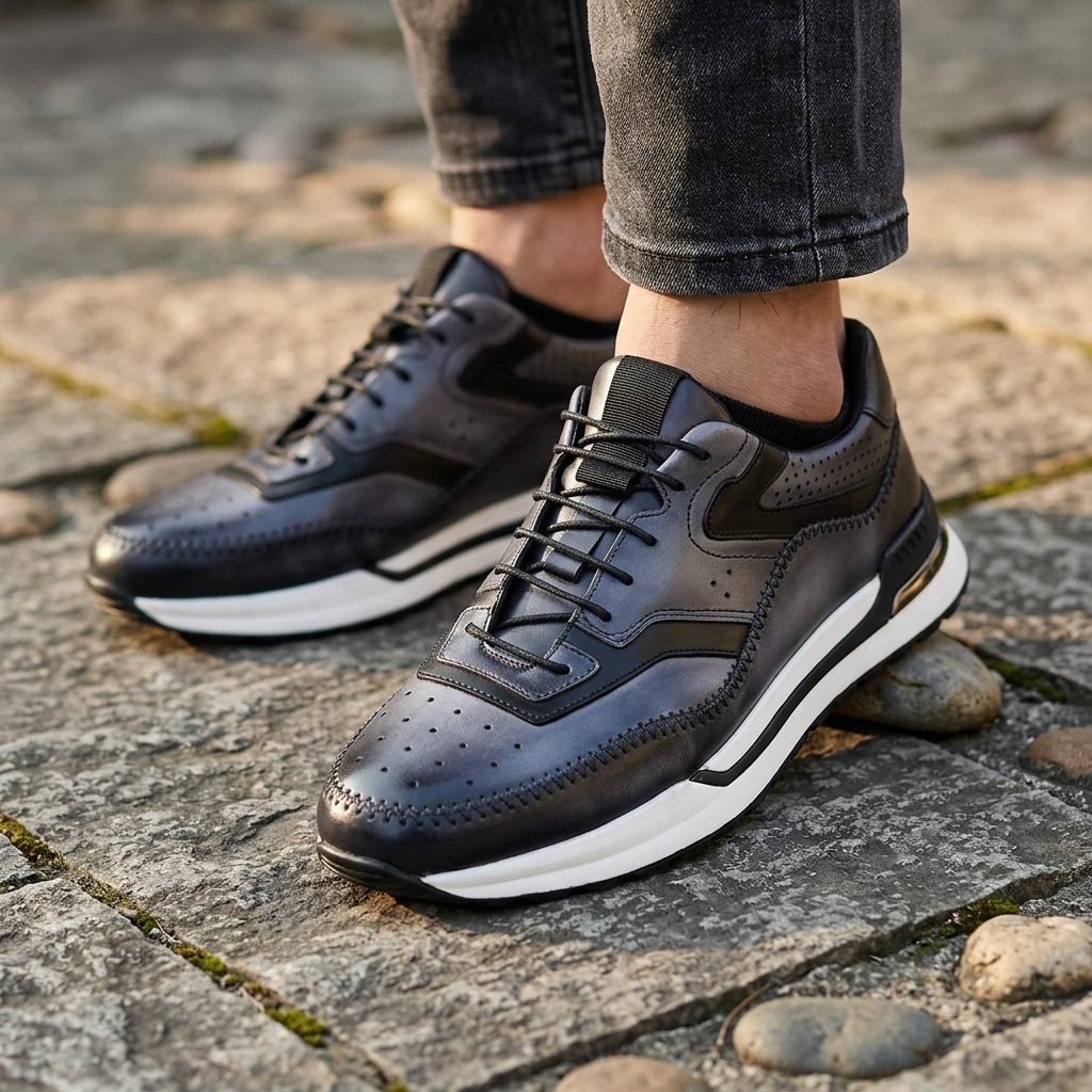 Jenton Leather Sneakers