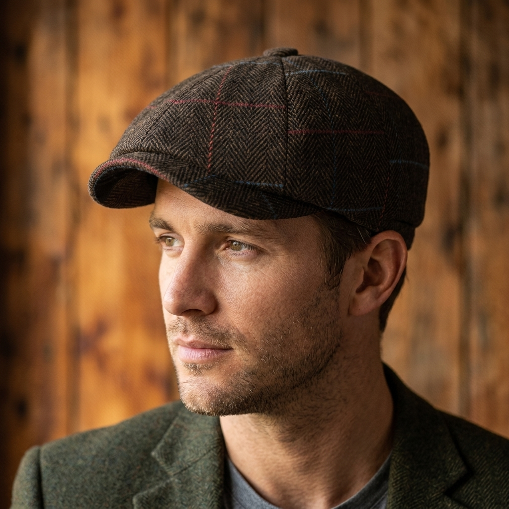 Harrison Linen-Blend Ivy Cap