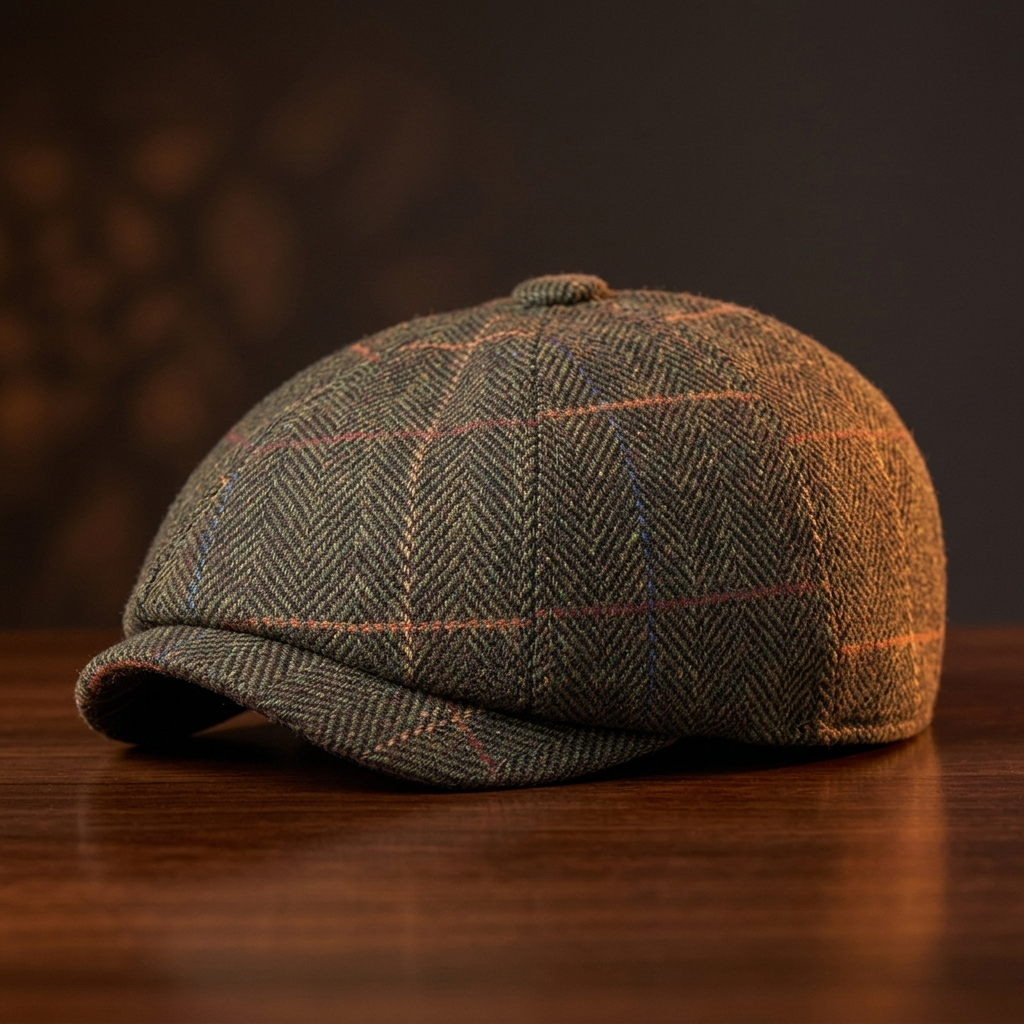 Harrison Linen-Blend Ivy Cap