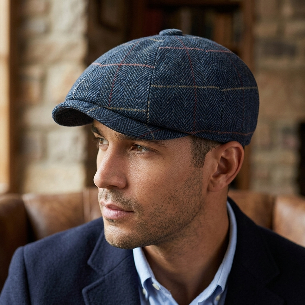 Harrison Linen-Blend Ivy Cap