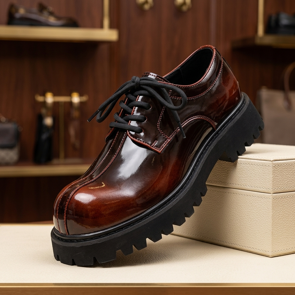 Cooper Leather Derbies