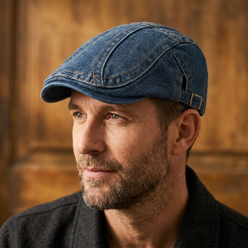 Hudson Vintage Denim Cap