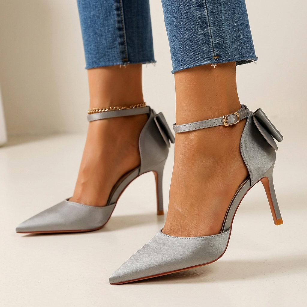 Rosalie Bow Stiletto Heels