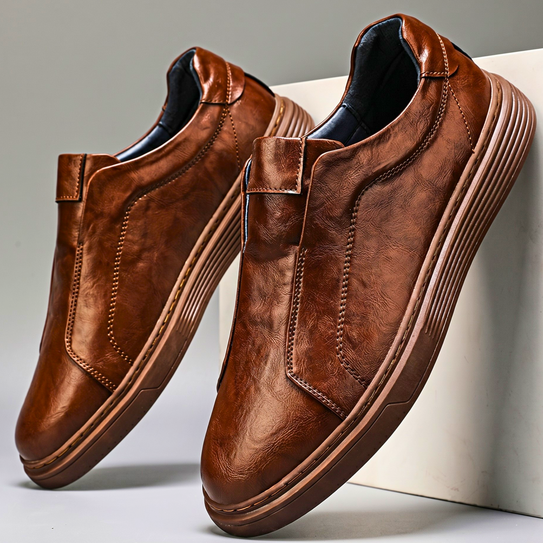 Maxwell Genuine Leather Sneakers