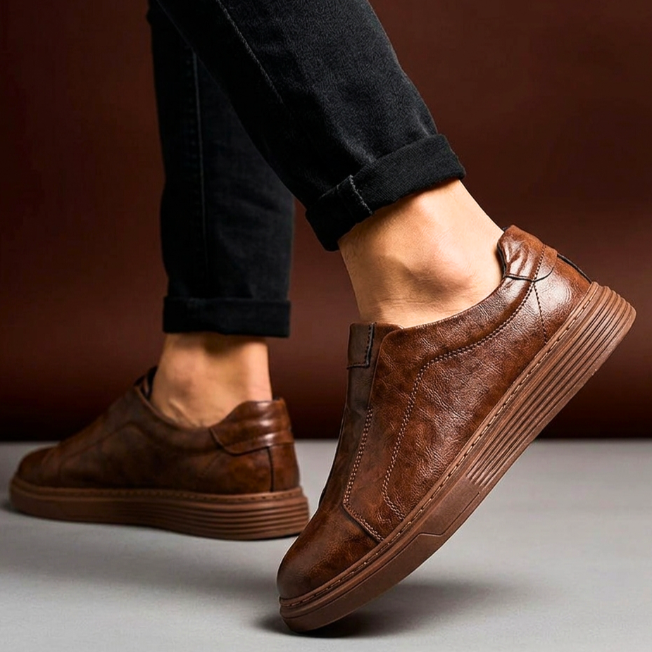 Maxwell Genuine Leather Sneakers