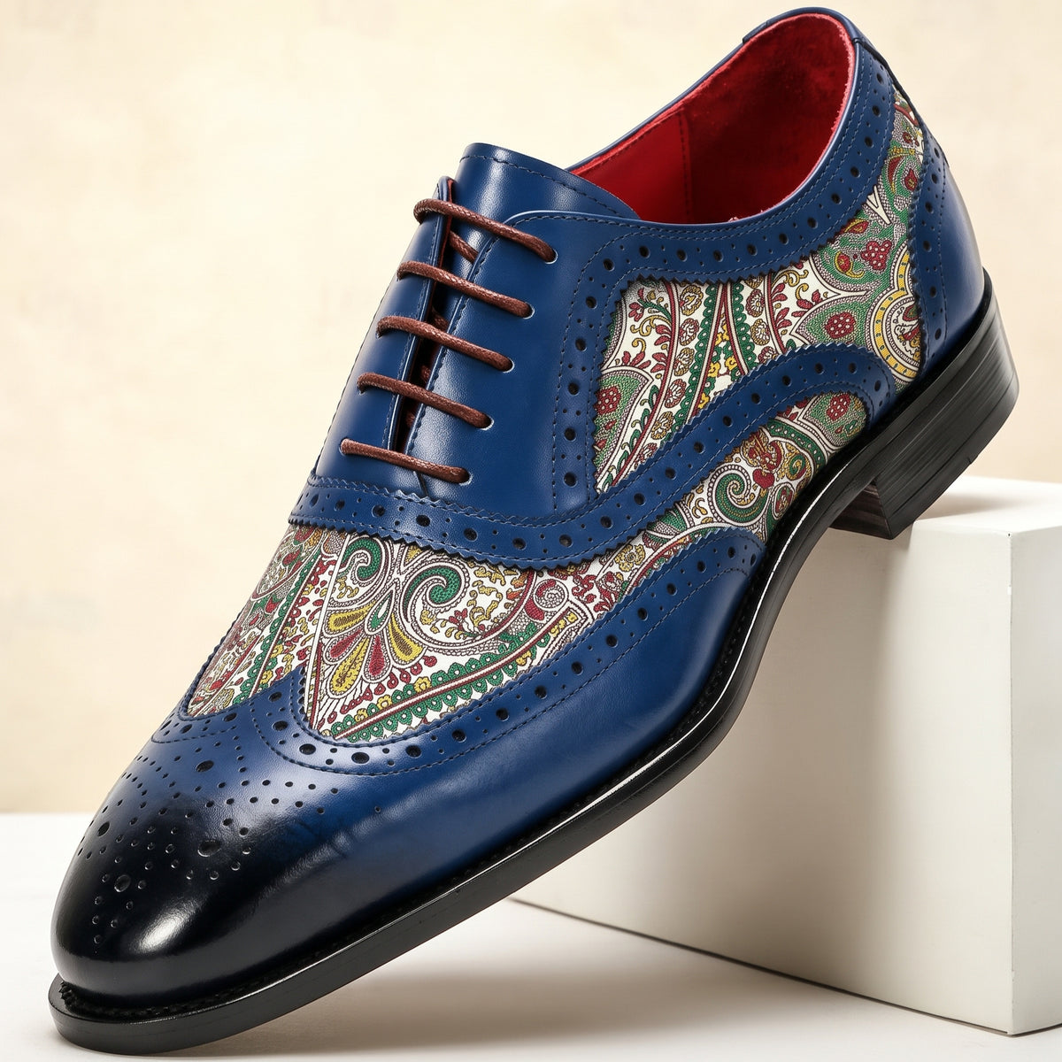 Luciano Genuine Leather Oxfords