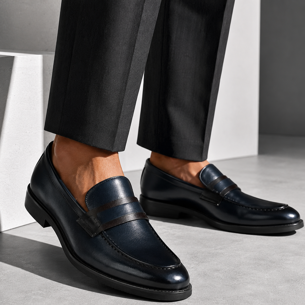 Vincenzo Genuine Leather Loafers