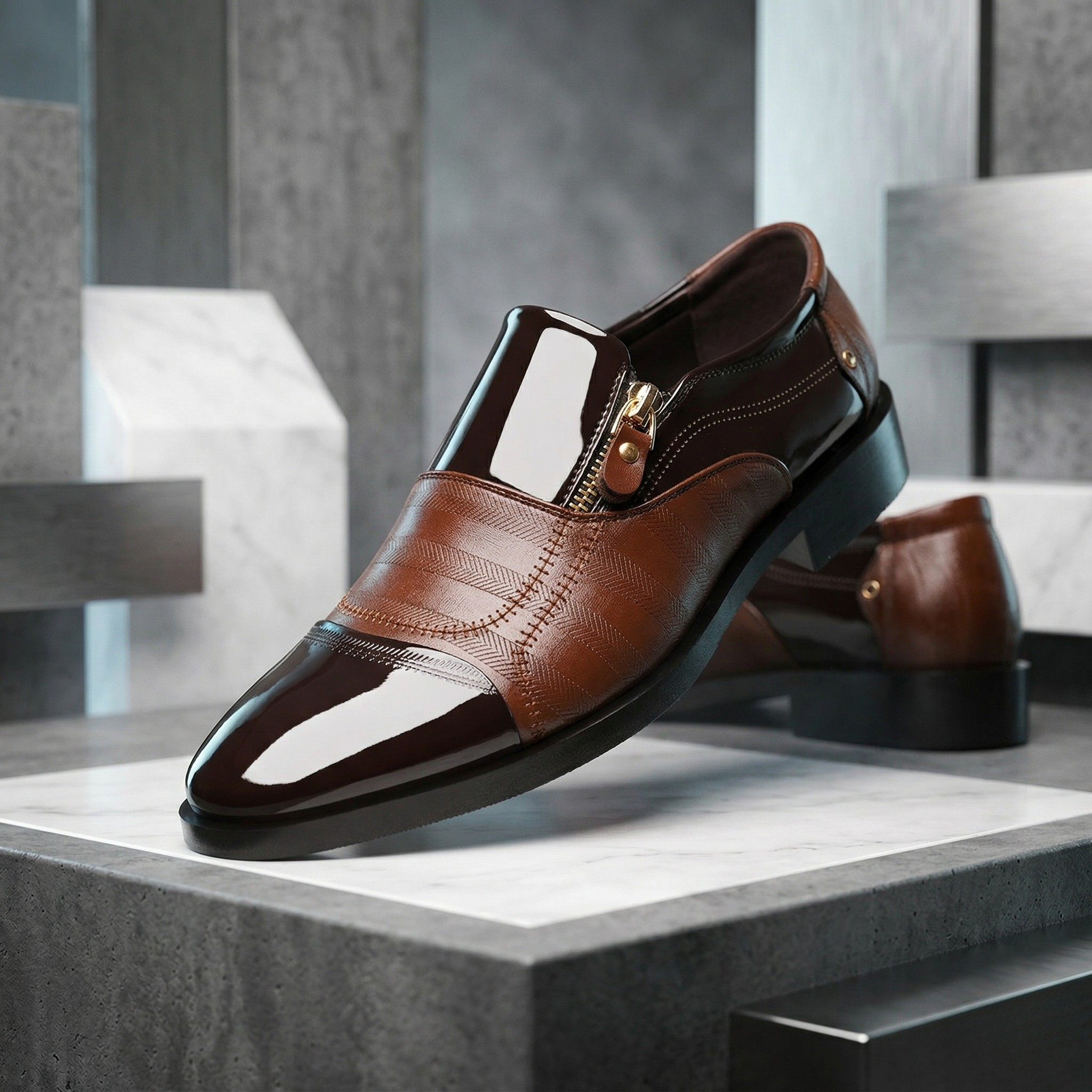 Giovanni Verano Leather Dress Shoes
