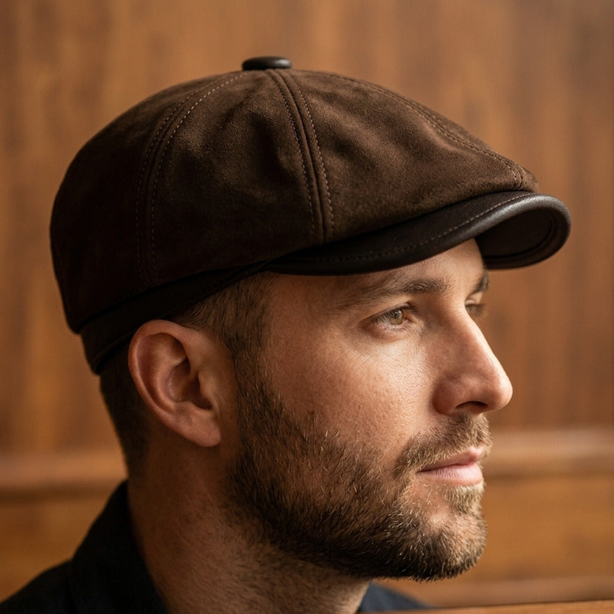 Baxter Vintage Leather Cap